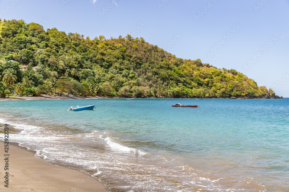 Saint Vincent and the Grenadines, Chateaubelair bay Saint Vincent and the Grenadines, Chateaubelair bay