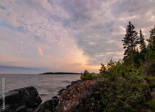 529-55 Isle Royale Sunset photo