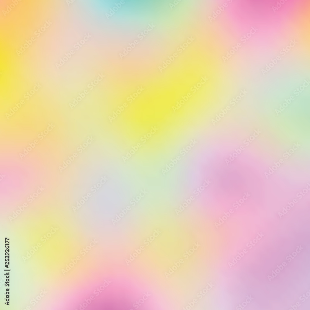 Abstract holographic background, blurred rainbow background, iridescent mesh background, vector illustration
