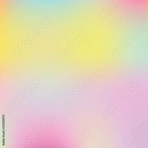 Abstract holographic background, blurred rainbow background, iridescent mesh background, vector illustration