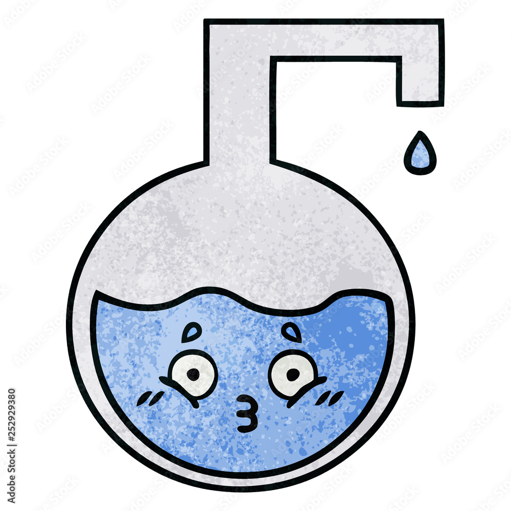 retro grunge texture cartoon science experiment retro grunge texture cartoon science experiment