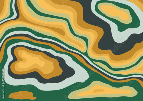 Multicolor liquid Marble Abstract Painting Background, Abstract Waves Pattern, Vector Illustration