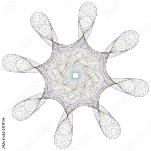 Watermark , Guilloche for security ,background design element for certificate,diploma,