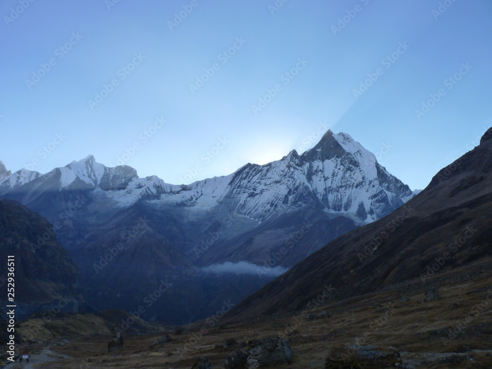 Machhapuchchhre, Annapurna range, Himalayas, Nepal