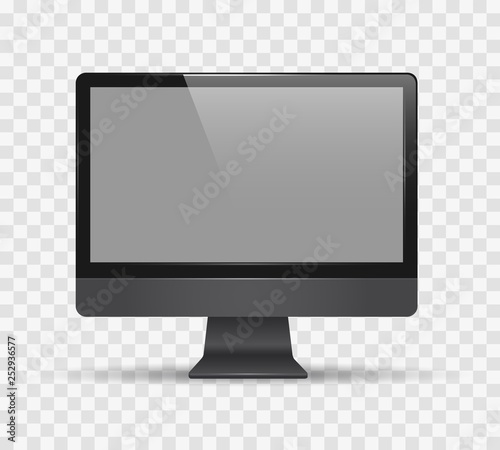Desktop monitor screen