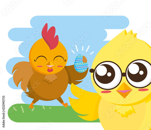 happy easter card