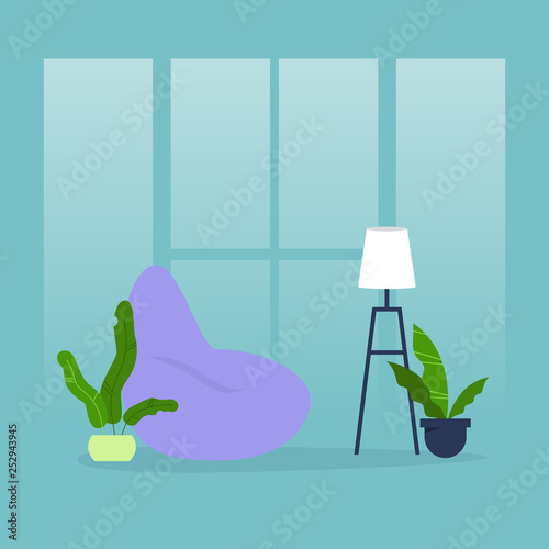 Office furniture, bean bag chair
