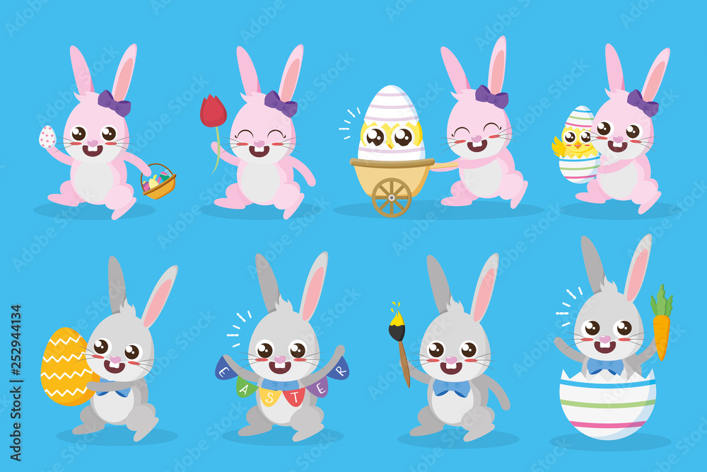 Fototapeta premium happy easter card
