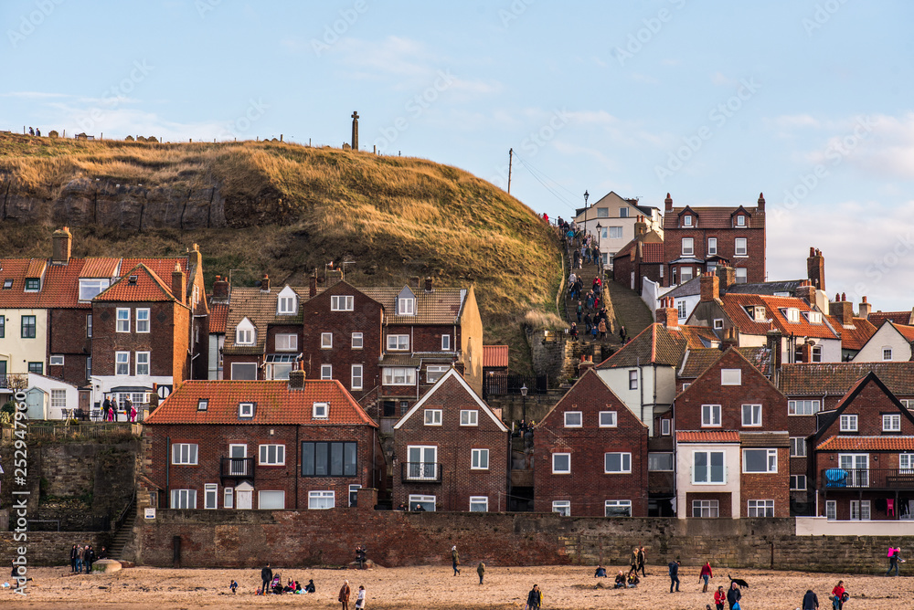 Whitby houses, United Kingdom