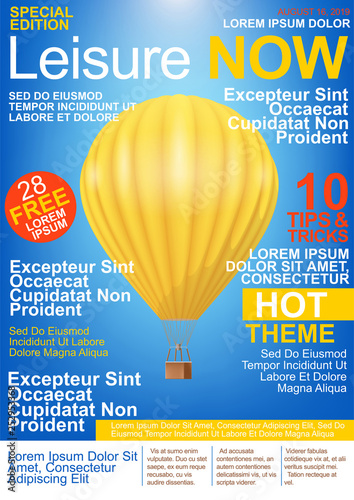 Leisure Magazine Cover
