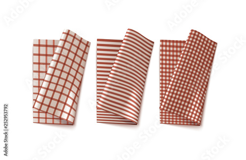 Plaid Kitchen Linen