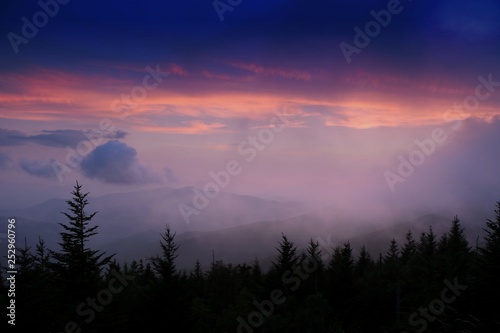 Smoky Sunset