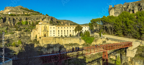 Panorama of the bridge of t...