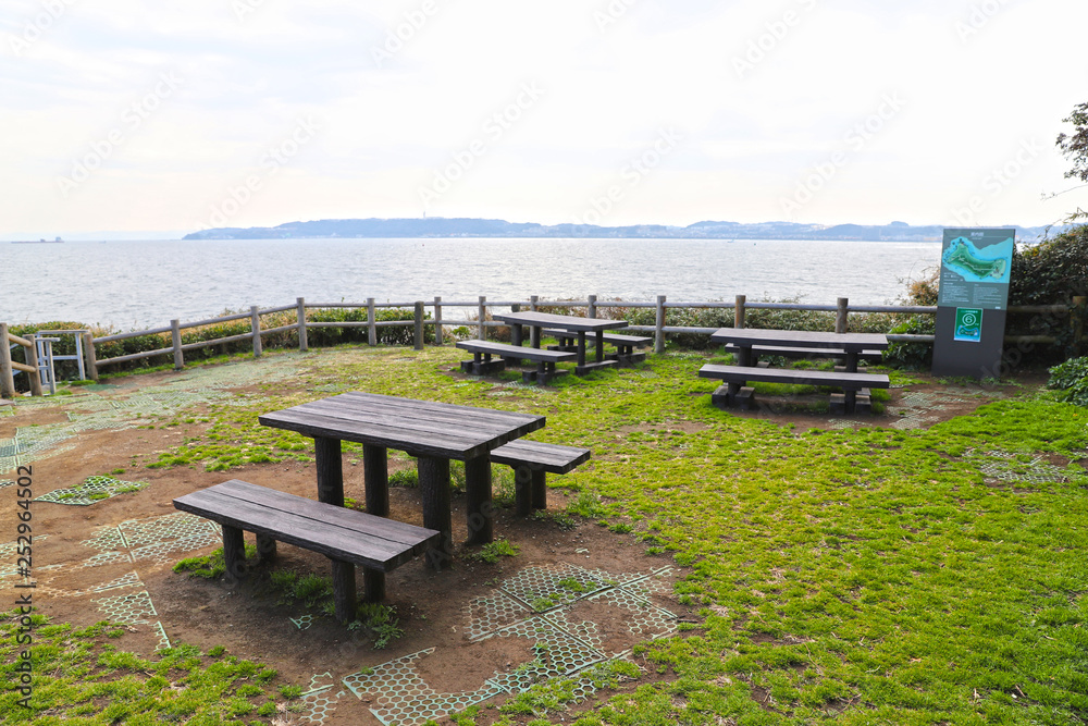 【横須賀 観光名所】無人島・猿島の広場 【横須賀 観光名所】無人島・猿島の広場