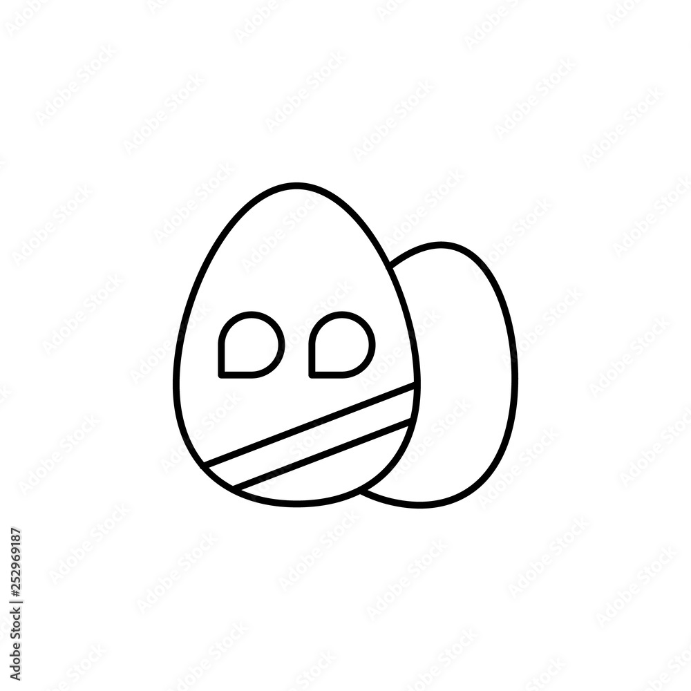 Easter, egg, decoration icon. Element of easter day icon. Thin line icon for website design and development, app development. Premium icon Easter, egg, decoration icon. Element of easter day icon. Thin line icon for website design and development, app development. Premium icon