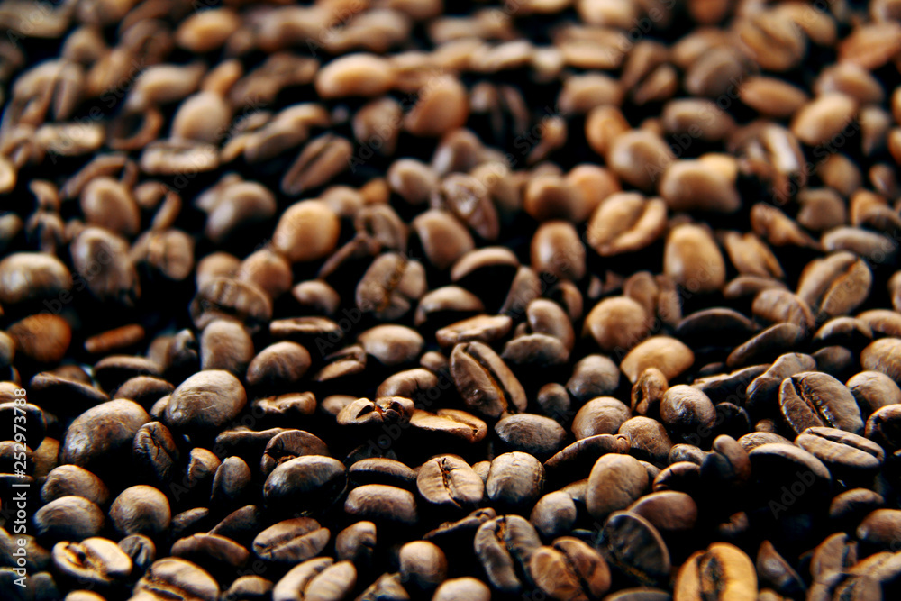 Coffee beans texture background Coffee beans texture background