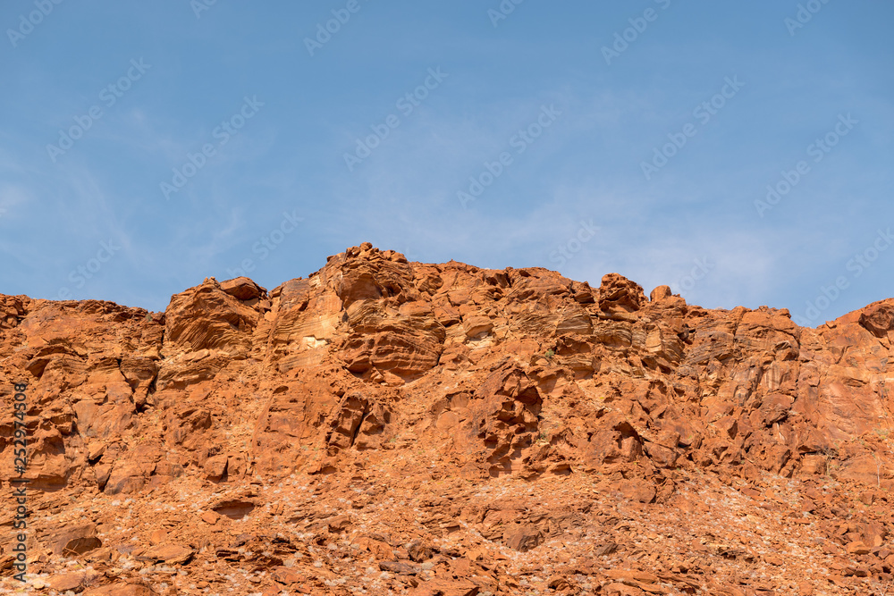 rock cliffs, Damaraland