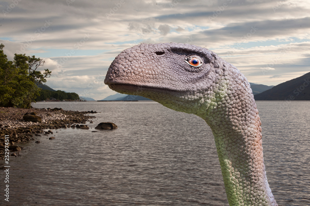 Loch Ness Monster. In Scottish folklore, the Loch Ness Monster or Nessie is  a creature said