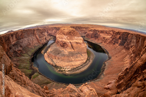 Over the Edge of Horseshoe Bend from the South Side