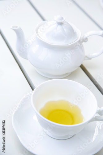 Tea with teapot