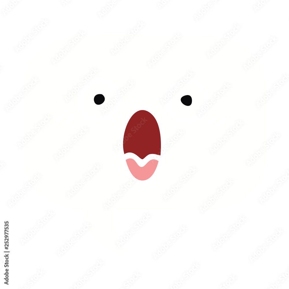flat color retro cartoon speech bubble flat color retro cartoon speech bubble