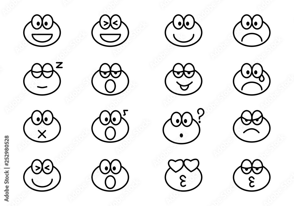 set of emoticons,icon face, vector - Vector set of emoticons,icon face, vector - Vector