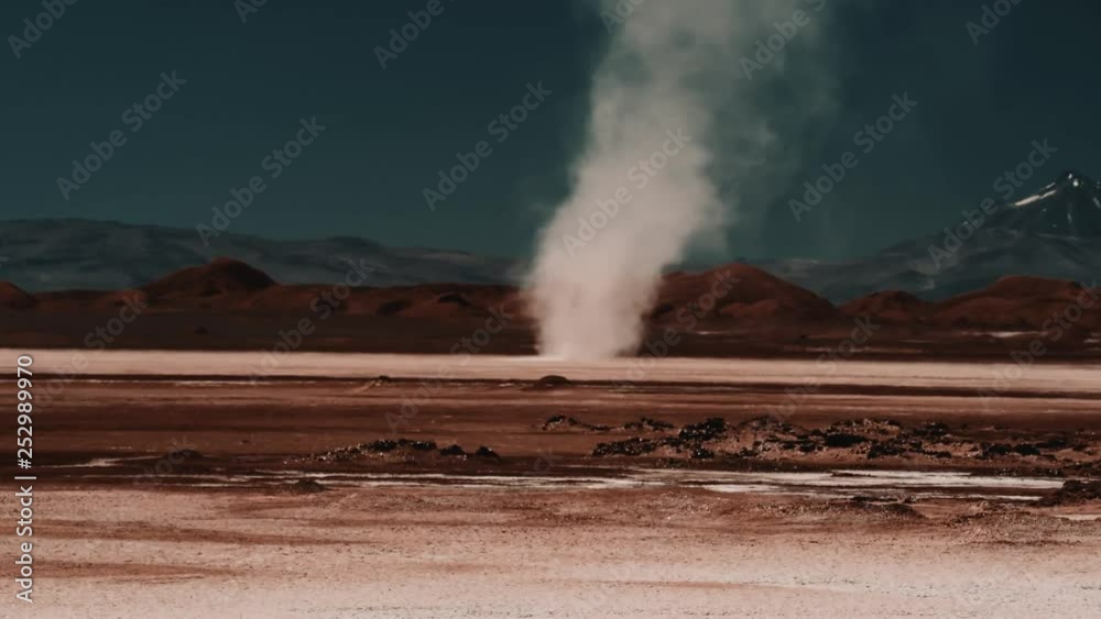 Whirlwind, Vortex At Tolar Grande, Argentina