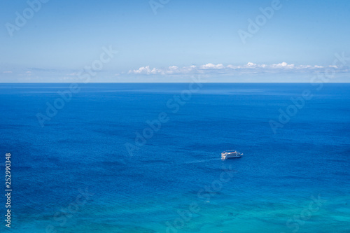 Cruise ship in the ocean © LinedPhotography