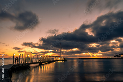 Ocean Pier at Sunset