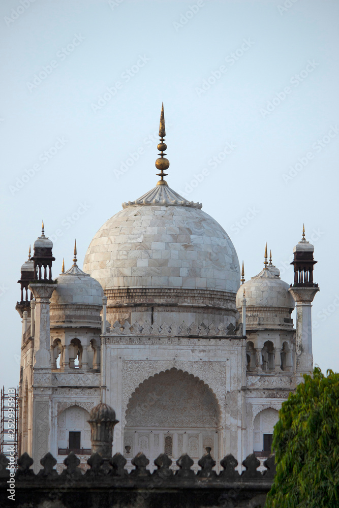 Facade of Bibi Ka Maqbara, Aurangabad, Maharashtra, India.