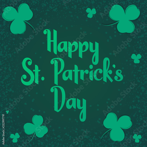 St. Patrick's Day greeting card