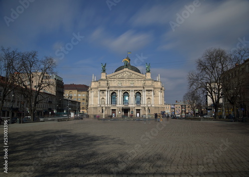 Opera house in Lviv, Ukraine © Wioletta
