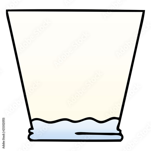 quirky gradient shaded cartoon drinks tumbler