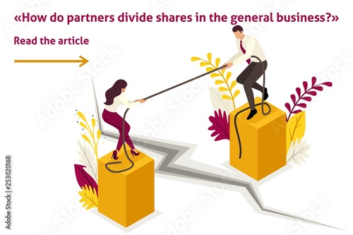 Isometric Conflict of Partners in Business