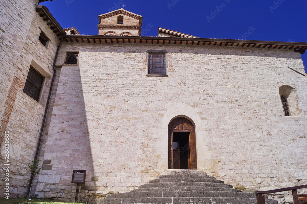 San Marziale church, Gubbio Umbria, Italy