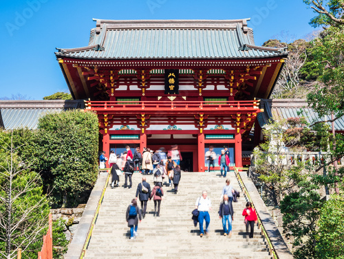 鎌倉 鶴岡八幡宮 本宮 Stock 写真 Adobe Stock