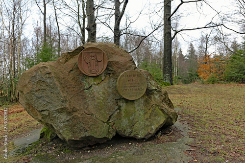 Gedenkstein am Mahlbergturm photo