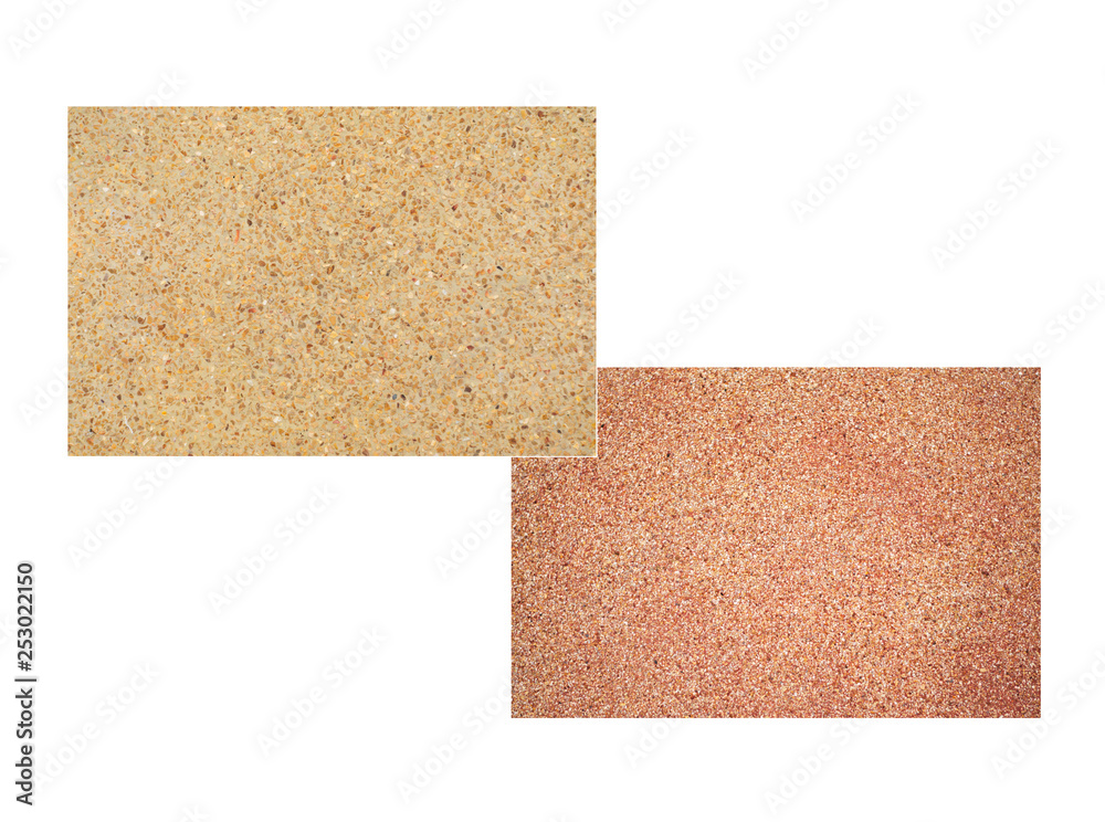 Texture of golden sandstone bricks wall on white background Texture of golden sandstone bricks wall on white background