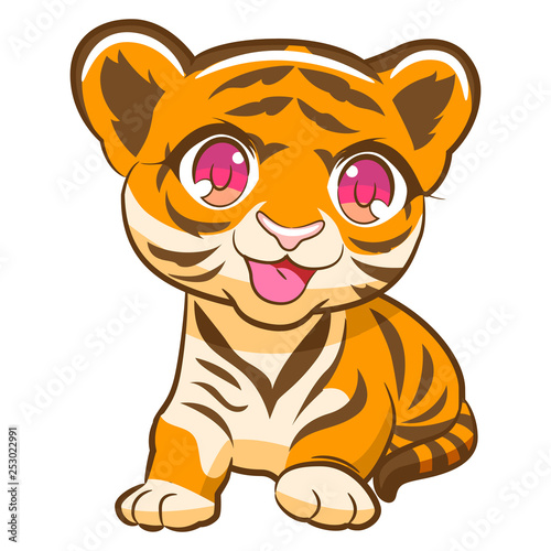 tiger vector cartoon