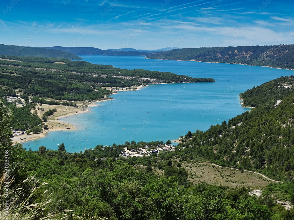 Lac de Sainte-Croix in French Provence