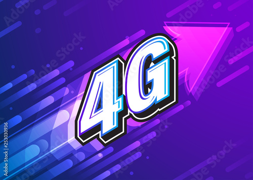 4G high speed internet tech...