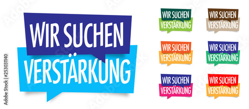Wir suchen Verstärkung