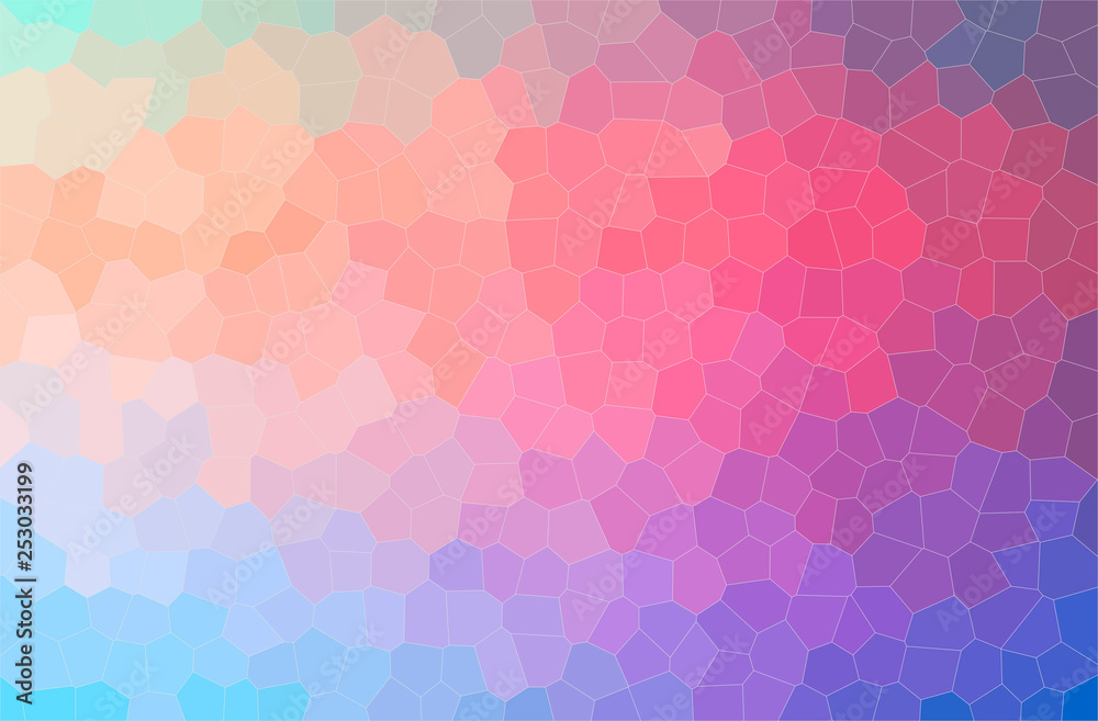 Abstract illustration of pink Little Hexagon background Abstract illustration of pink Little Hexagon background