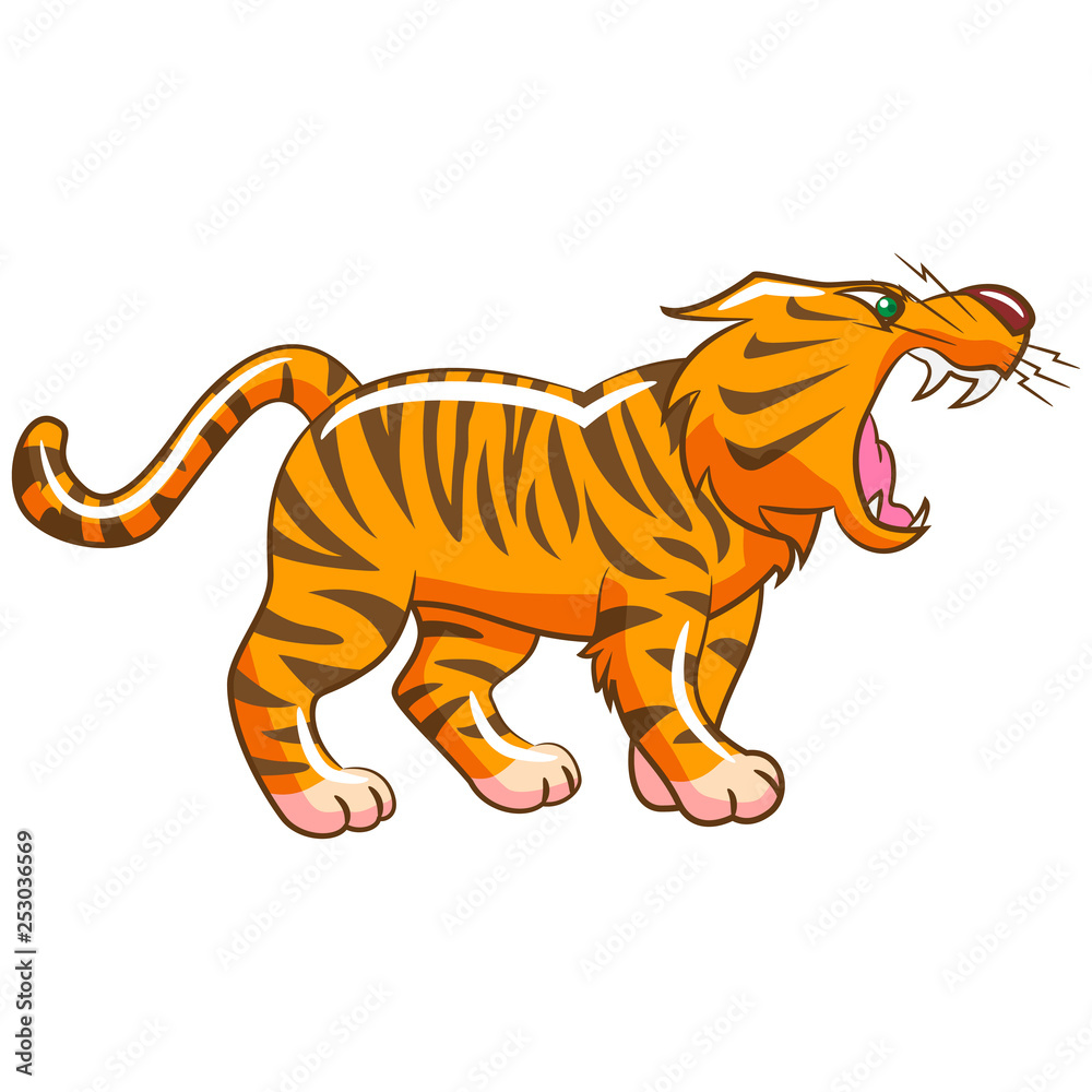 tiger cartoon clipart Stock Vector | Adobe Stock tiger cartoon clipart Stock Vector | Adobe Stock