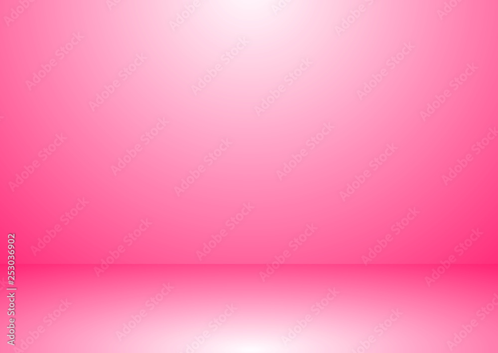 pink background template 3d style floor room studio