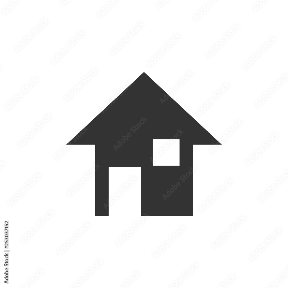House icon design template vector isolated House icon design template vector isolated
