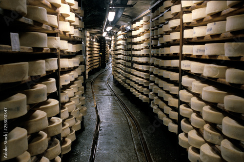 sala di stagionatura formaggio fontina