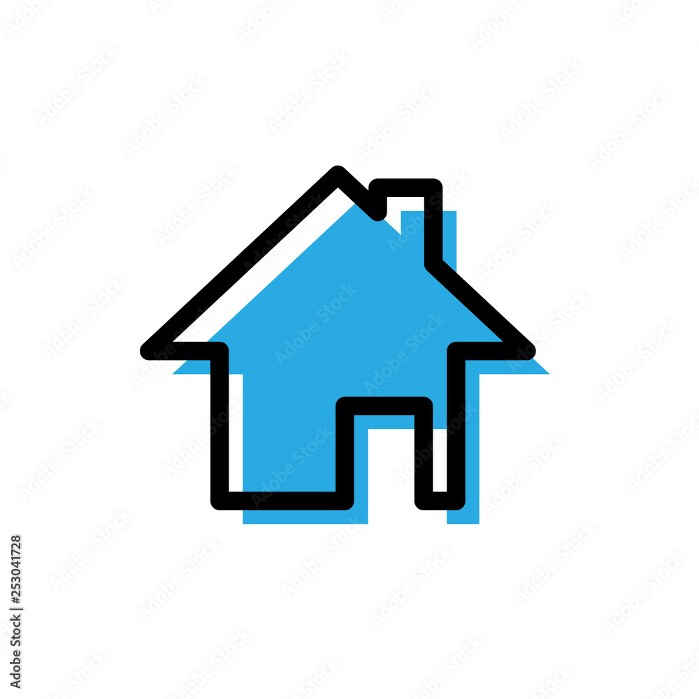 House icon design template vector isolated House icon design template vector isolated