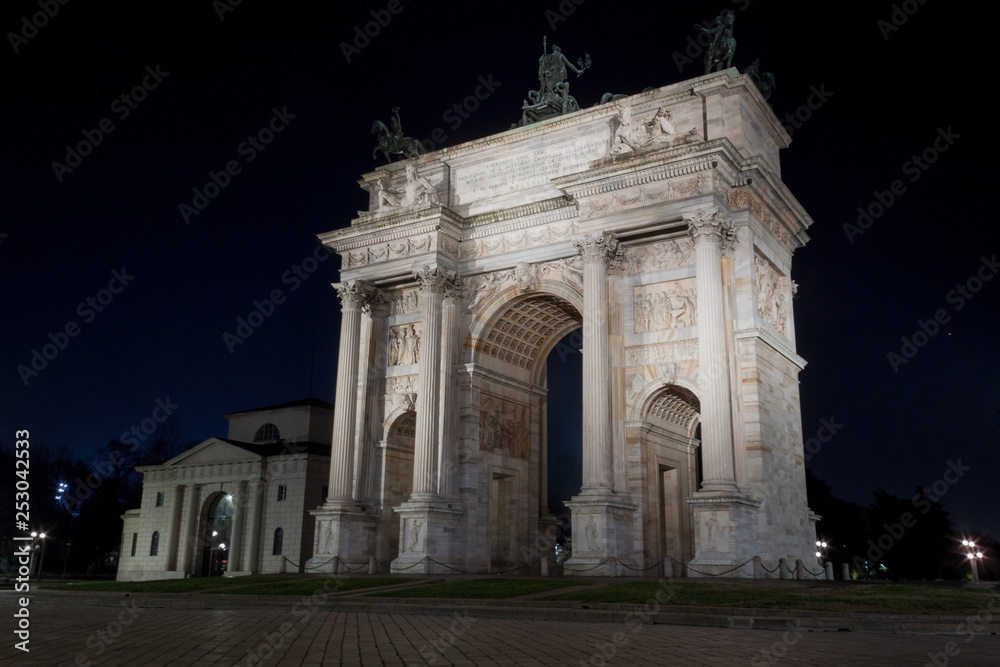 Arch of Peace in Milan