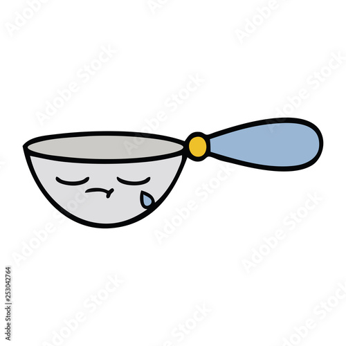 cute cartoon measuring spoon